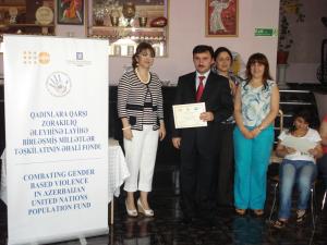 Combating Gender Based Violence Project in Azerbaijan