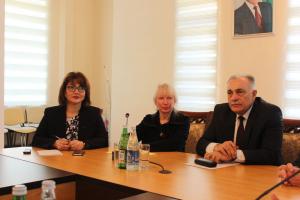 Two members of the Millennium Project Silicon Valley Node visit to Azerbaijan