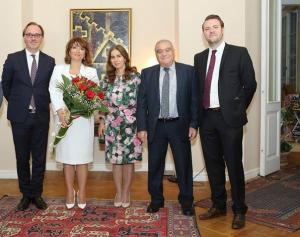 The President of Azerbaijan Future Studies Society was awarded the Order of the Legion of Honor